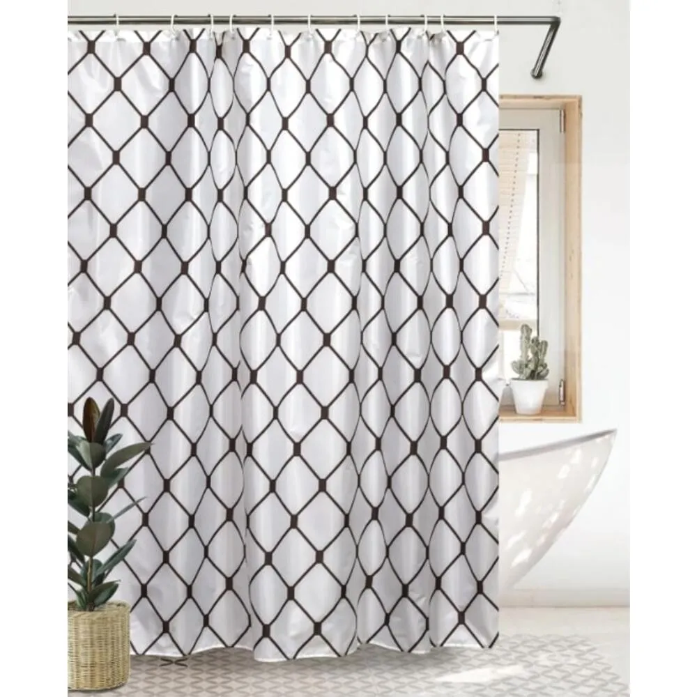Занавеска-штора для ванн BATH NET сетка, 180х180: фотография 1 превью
