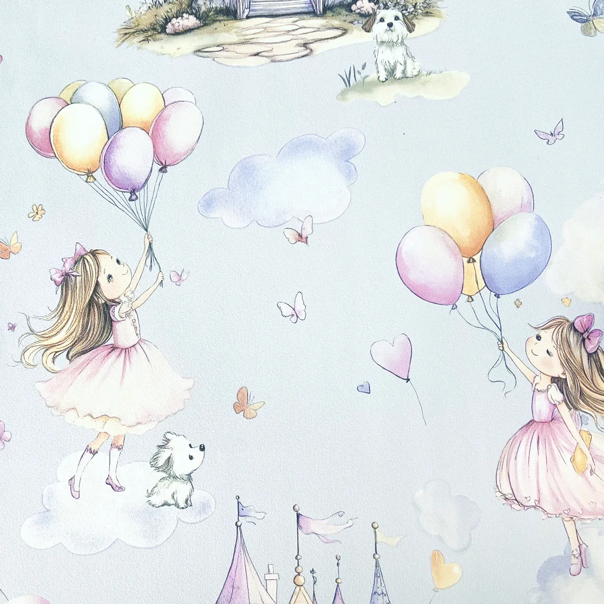 60948-03 Обои "Erismann"  1,06х10м компакт винил на флизе Kid`s Story : фотография 2 превью