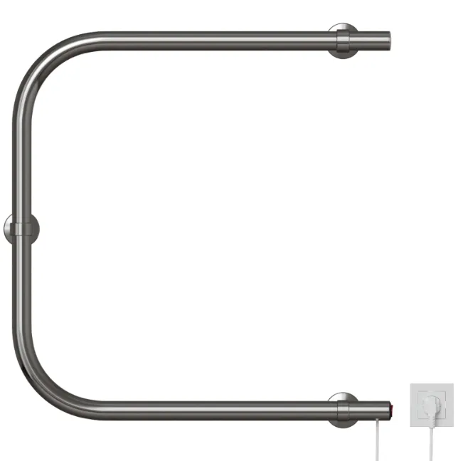 Полотенцесушитель Mixline Simple P 50x50 кнопочный выключатель, 123 Вт) : фотография 0 превью