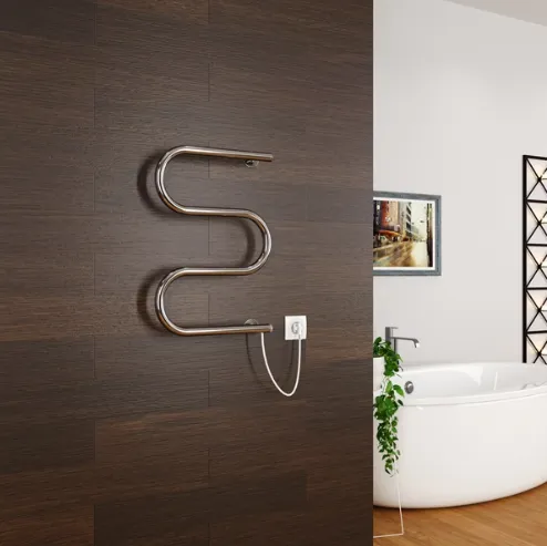 Полотенцесушитель Mixline Simple M 60x40 кнопочный выключатель, 184 Вт: фотография 1 превью