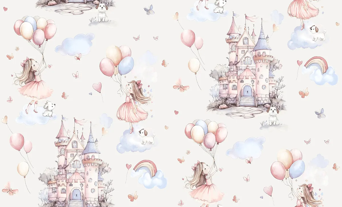 60948-02 Обои "Erismann"  1,06х10м компакт винил на флизе Kid`s Story: фотография 1