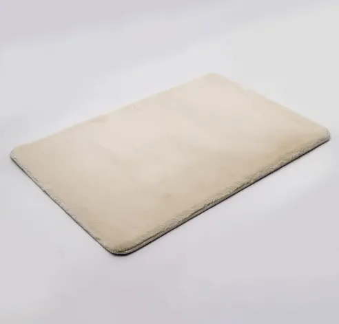 Коврик меховой Roomis крем 80х120: фотография 1 превью