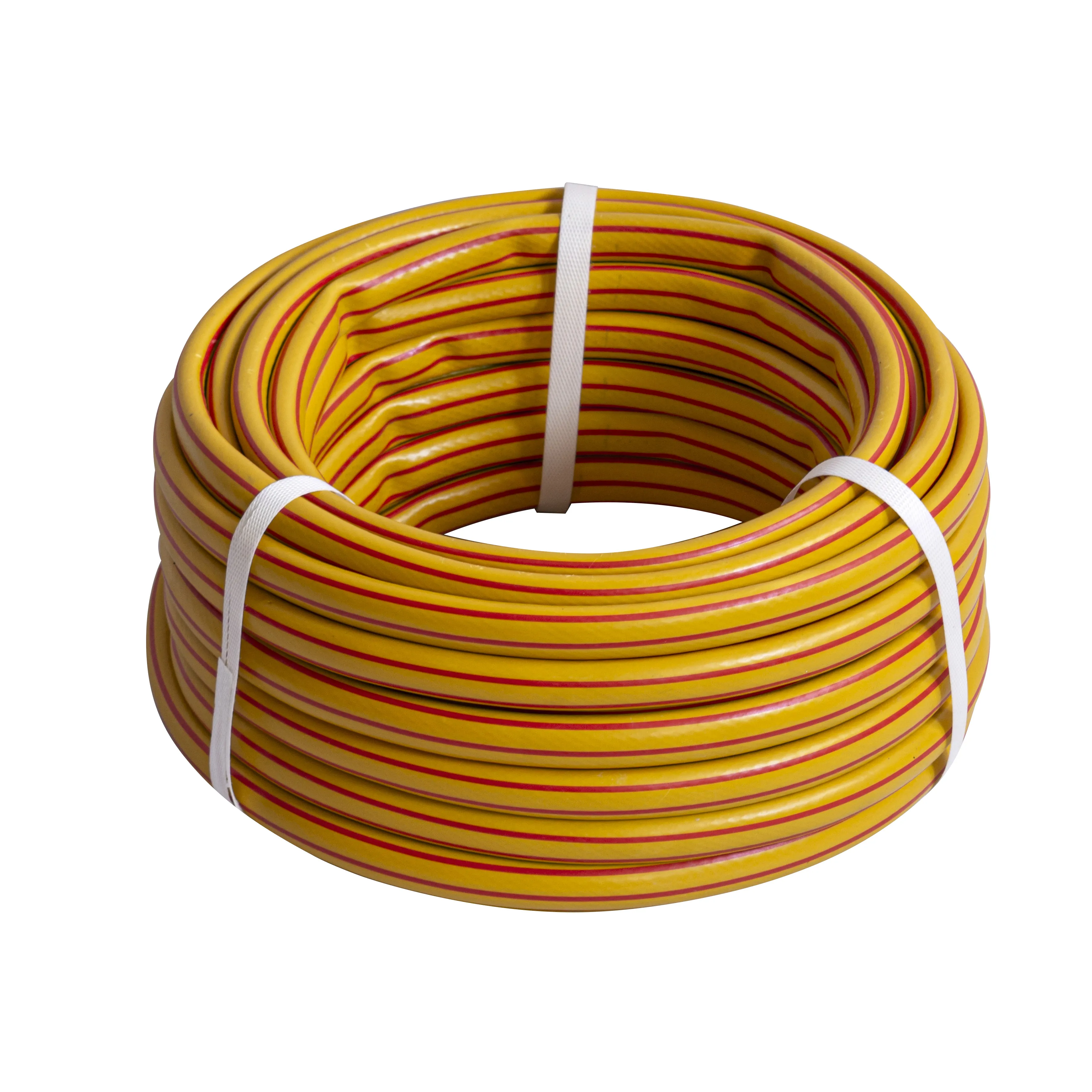 Шланг 3/4&quot;х25м, армированный, желтый, стенка 2,0мм, Акварель: фотография 1