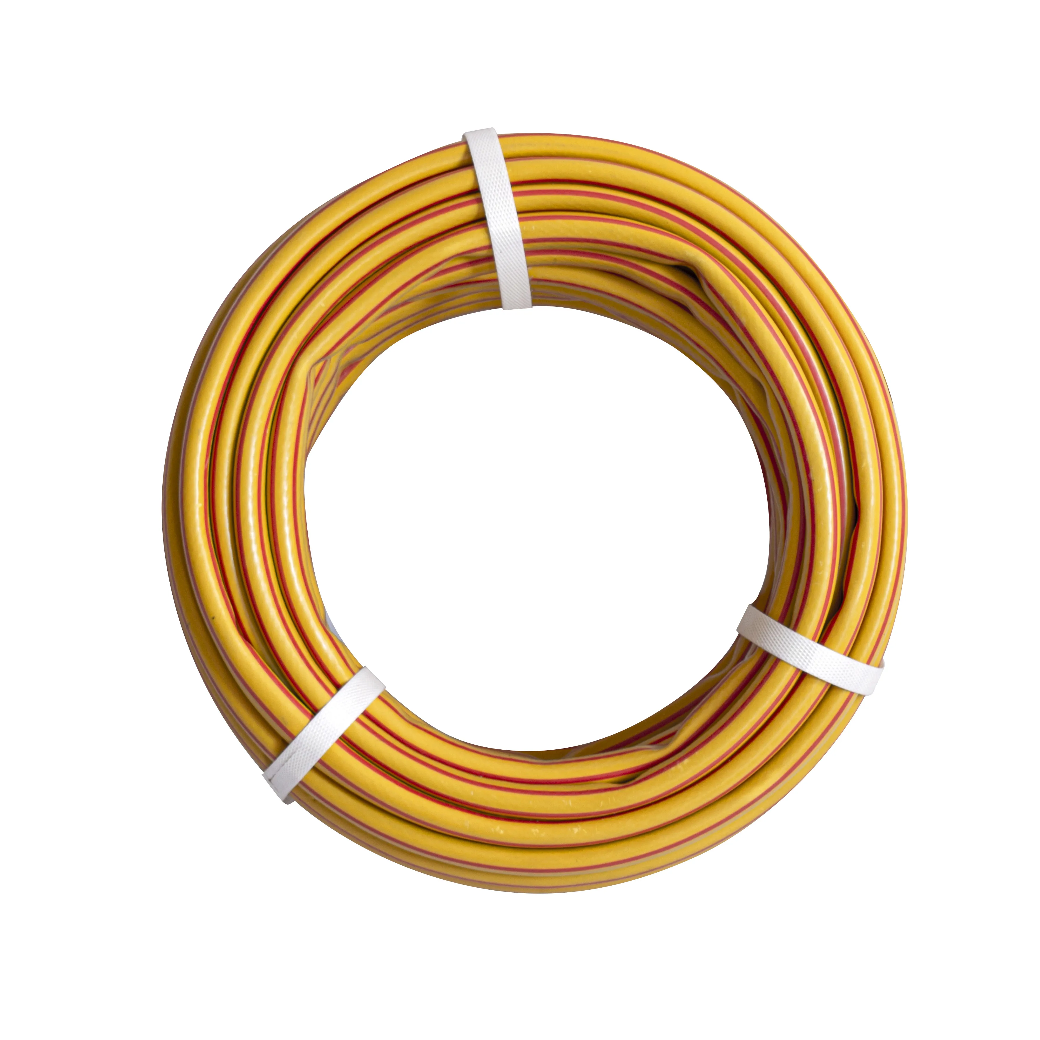 Шланг 3/4&quot;х25м, армированный, желтый, стенка 2,0мм, Акварель: фотография 1 превью