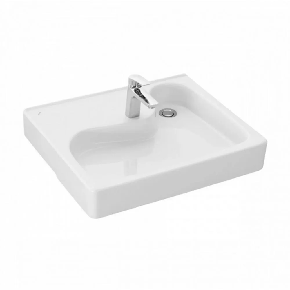 Раковина Santek Клио 60х51 с кронштейнами 1WH501770: фотография 1