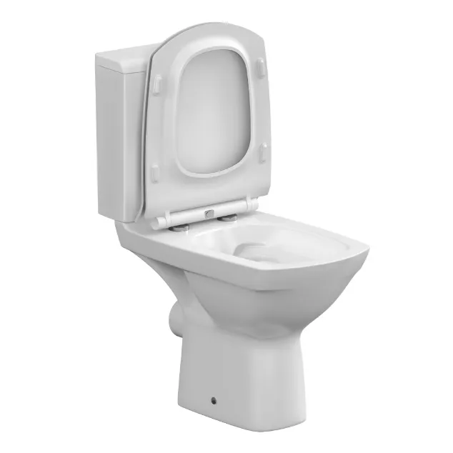 Унитаз-компакт Cersanit CARINA Clean On 011 3/5 DPL EO slim: фотография 3 превью