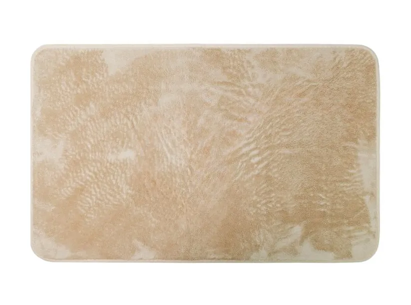 Коврик меховой Shunc бежевый 50х80: фотография 1