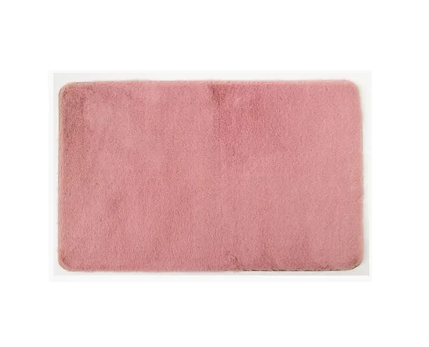 Коврик меховой Roomis чайная роза 80х120: фотография 1