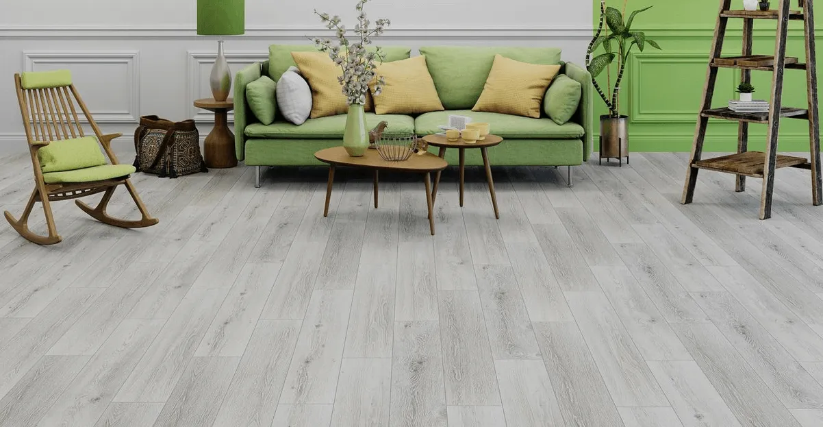 Ламинат Kastamonu 32 класс Sun-floor New 8мм 4V  Дуб Остин  : фотография 4 превью