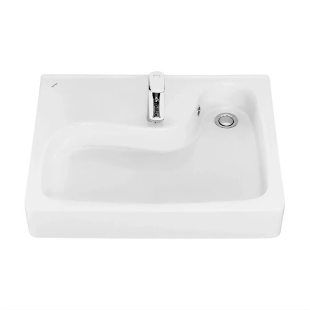 Раковина Santek Клио 60х51 с кронштейнами 1WH501770: фотография 1 превью