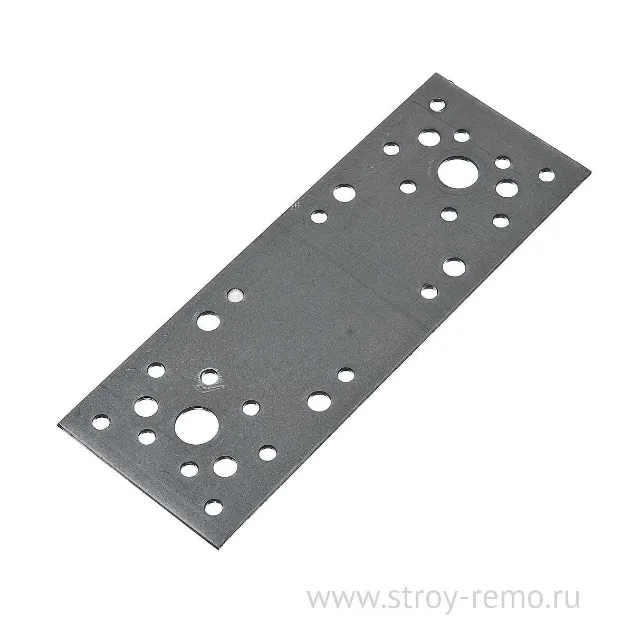 Пластина крепежная цинк ПК-100х35х1,5мм: фотография 1 превью