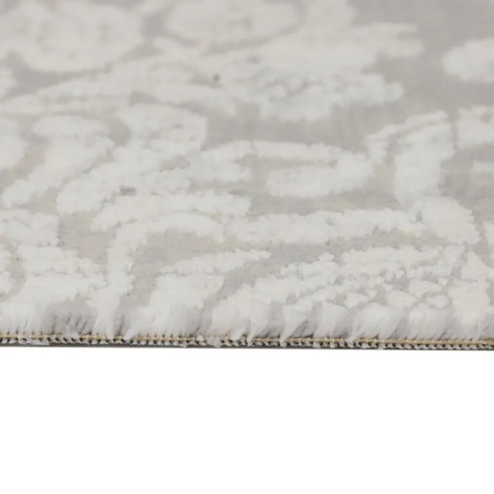 Ковровое покрытие  Victoria Lux 04660A 56-Z8ZS l.grey/cream  3м: фотография 3 превью