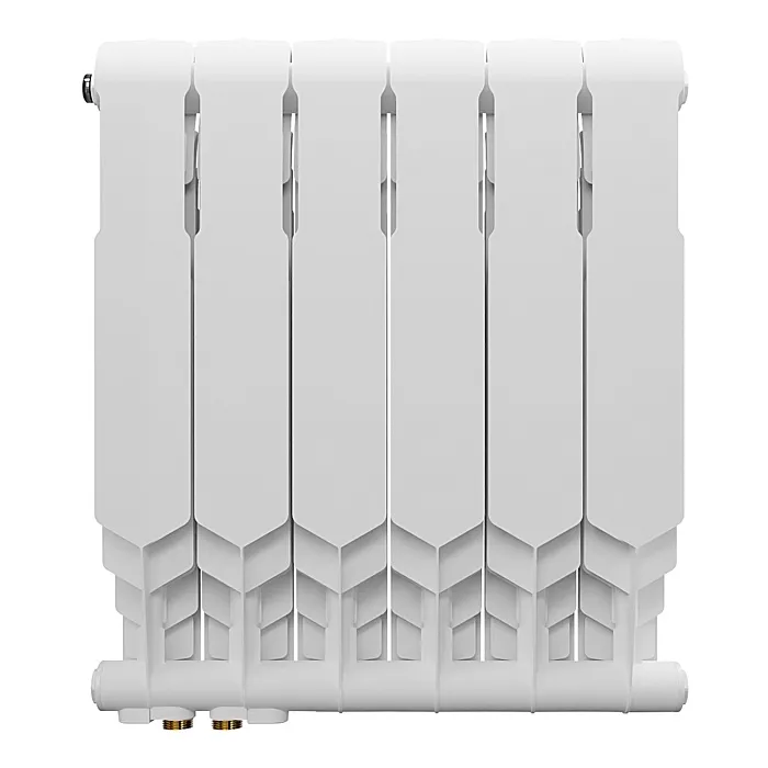 Радиатор биметаллический Royal Thermo Vittoria Super 500 VDR 6 секций: фотография 2 превью