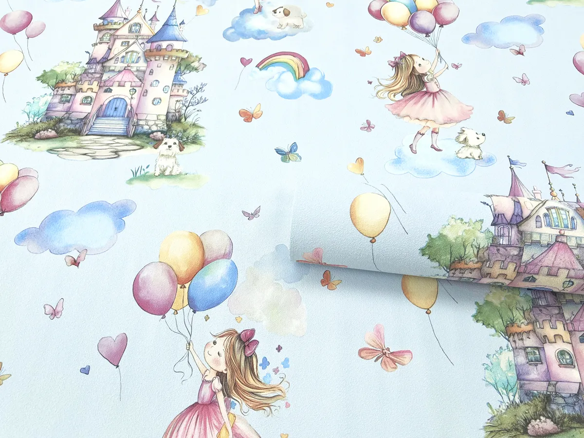 60948-04 Обои "Erismann" 1,06х10м компакт винил на флизе Kid`s Story : фотография 3 превью