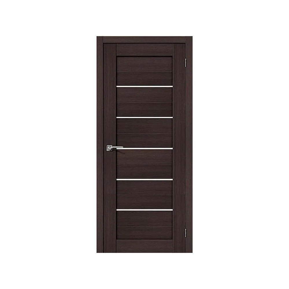 Дверь Браво 22 Wenge Melinga стекло Magic Fog 2000х800: фотография 1 превью