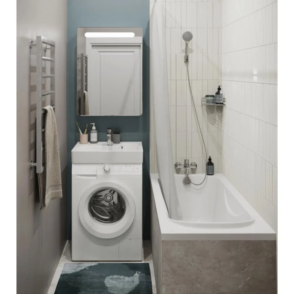 Раковина Santek Клио 60х51 с кронштейнами 1WH501770: фотография 4 превью