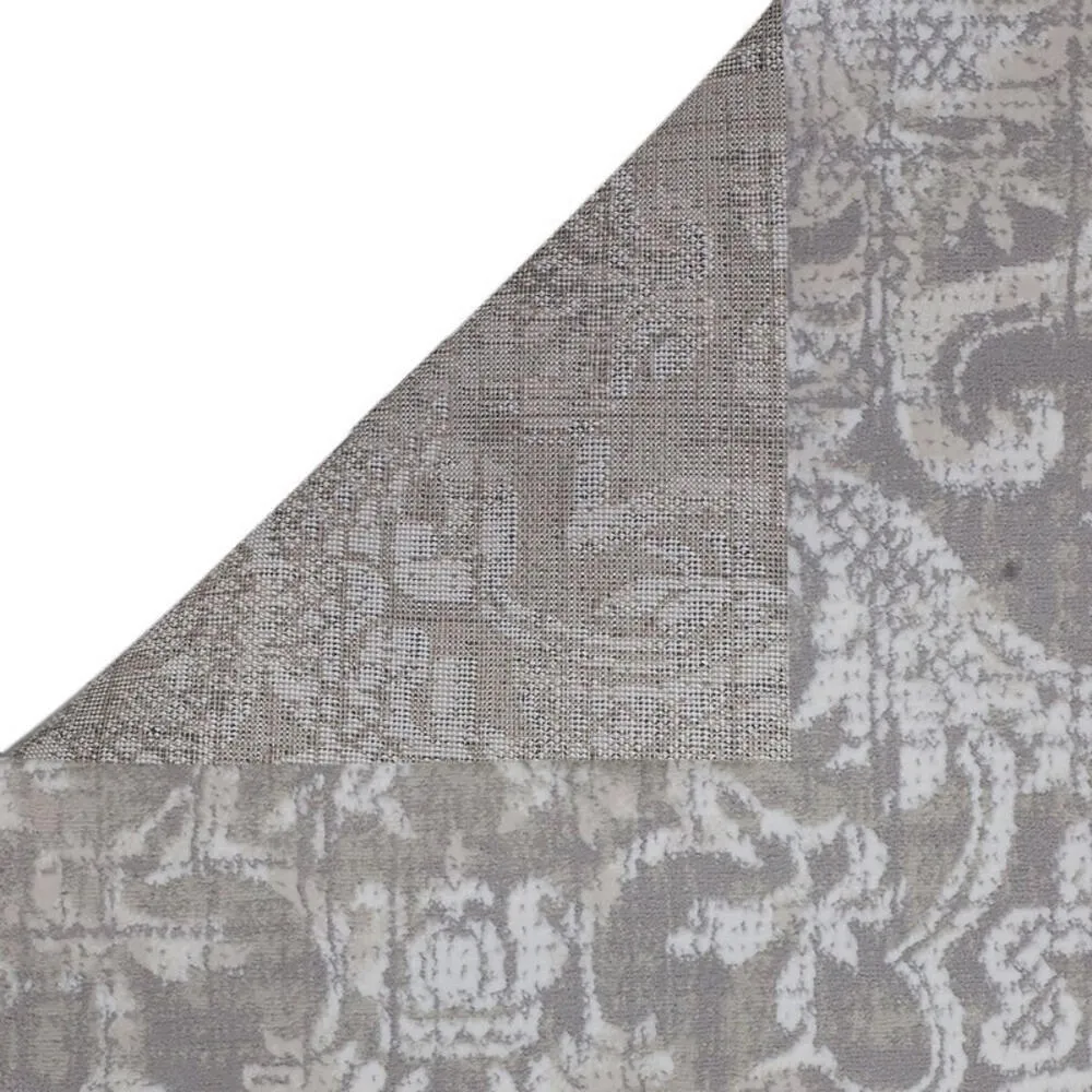 Ковровое покрытие  Victoria Lux 04660A 56-Z8ZS l.grey/cream  3м: фотография 2 превью