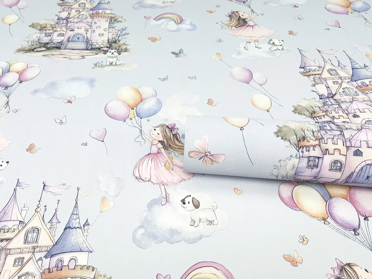 60948-03 Обои "Erismann"  1,06х10м компакт винил на флизе Kid`s Story : фотография 3 превью