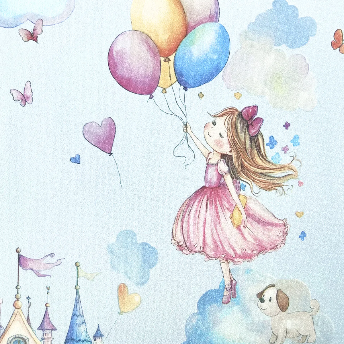 60948-04 Обои "Erismann" 1,06х10м компакт винил на флизе Kid`s Story : фотография 2 превью