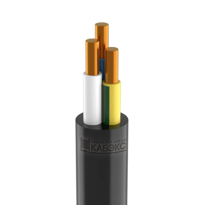 Кабель ВВГнг(А)-LS 3х10 (N PE) 0.66кВ (м) Кабэкс ТХМ00130784: фотография 1