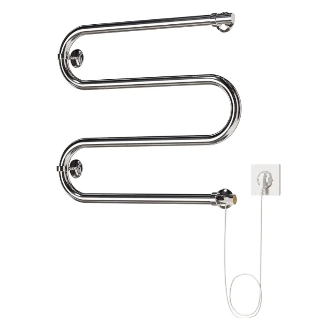 Полотенцесушитель Mixline Simple M 50x40 кнопочный выключатель, 123 Вт: фотография 1 превью