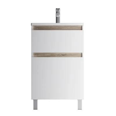 Тумба под раковину 55 AM.PM X-Joy M85AFSX0552WG напольная белый глянец: фотография 1