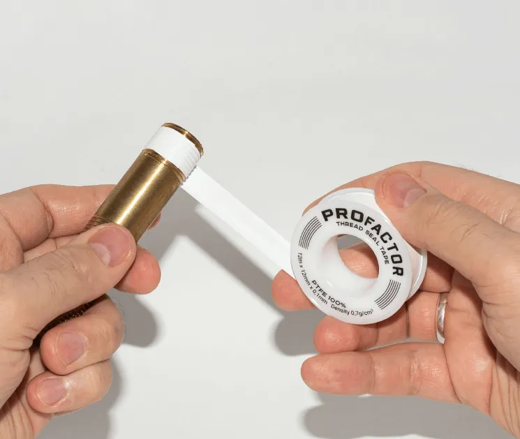 Лента фум ProFactor для воды 12ммх0,1ммх12м: фотография 1 превью