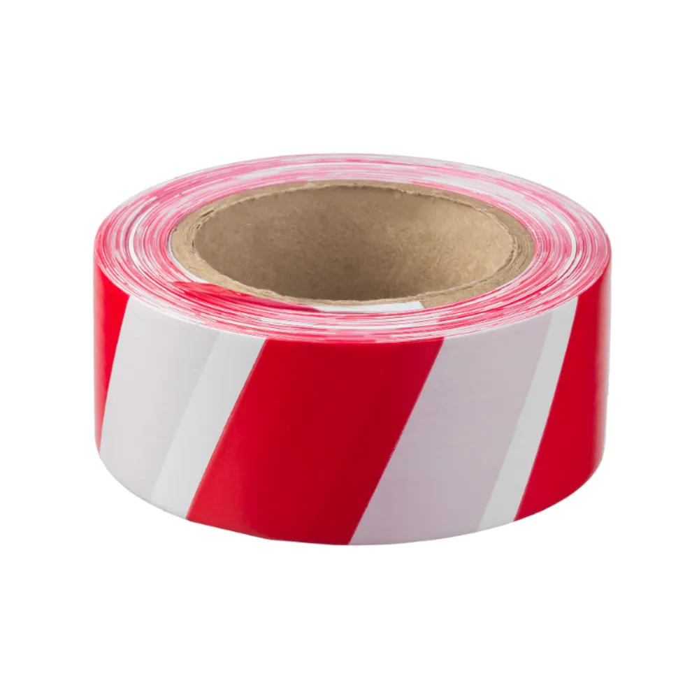 Сигнальная лента, цвет красно-белый, 50мм х 200м, ЗУБР: фотография 1