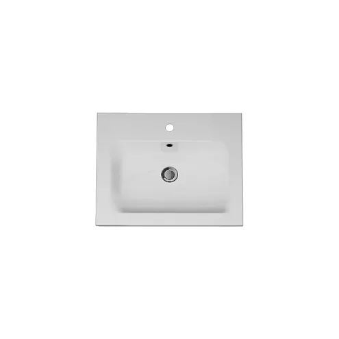 Раковина мебельная 60 AM.PM Spirit 2.0 M70AWCC0602WG белая встраиваемая: фотография 1