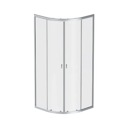 Душевой уголок без поддоном 80x80 AM.PM X-Joy W88G-205-080MТ профиль хром: фотография 1