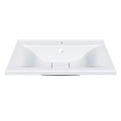 Раковина накладная "НЕЛЛИ-75" белый : фотография 1