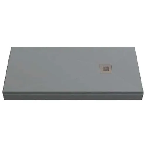 Поддон литьевой Essentia Графит 1400х800: фотография 1