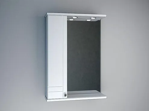 Зеркало Рига 55 арт.04 электрика, левое : фотография 1