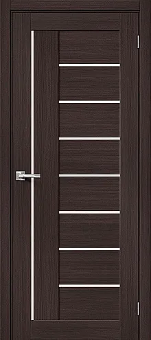 Дверь Браво 29 Wenge Melinga стекло Magic Fog 2000х900: фотография 1