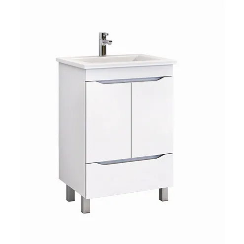 Тумба Grani 600-2-1под умывальник Элина 60: фотография 1