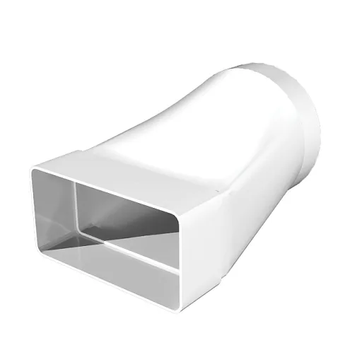 Соединитель плоского канала с круглым 612СП10КП D100 120х60 ERA: фотография 1