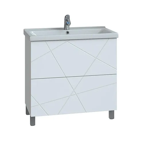 Тумбы Geometry 2-1000 под умывальник Миранда 100: фотография 1