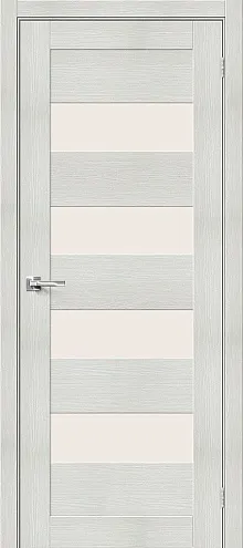 Дверь Браво 23 Bianco Veralinga стекло Magic Fog 2000х900: фотография 1
