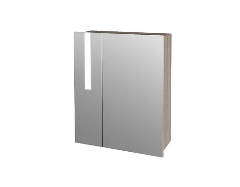 Зеркало Токио 60 арт.15 электрика, правое Дуб: фотография 1