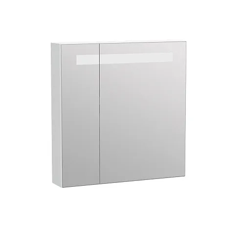 Зеркало-шкафчик MELAR 70 SP-LS-MEL70-Os c подсветкой, белый: фотография 1