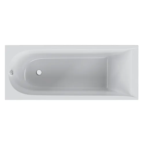 Ванна акриловая 170x70 AM.PM Spirit W72A-170-070W-A2 белая глянцевая, без слива/перелива: фотография 1