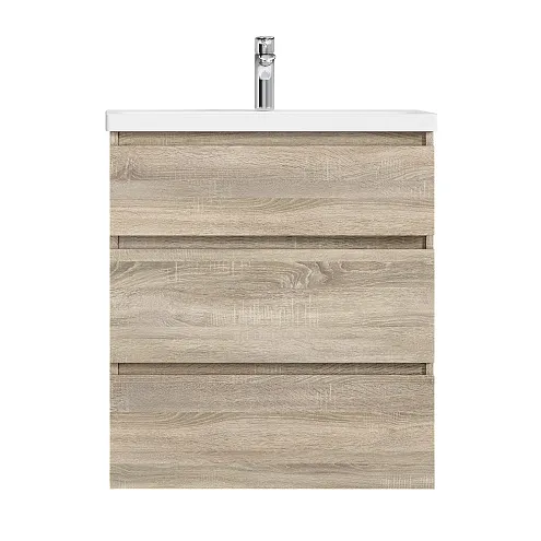 Тумба под раковину 75 AM.PM Gem S M91FSX0752OF напольная под дерево светлый дуб: фотография 1