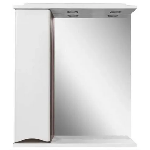 Шкафчик с зеркалом в ванную 65 AM.PM Like M80MPL0651WG левый белый глянец: фотография 1