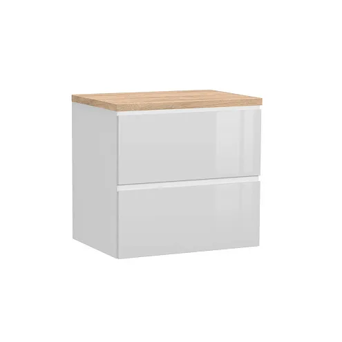 Тумба под раковину для устройства под столешницу подвесная MODUO 60 для MODUO 60 белый: фотография 1