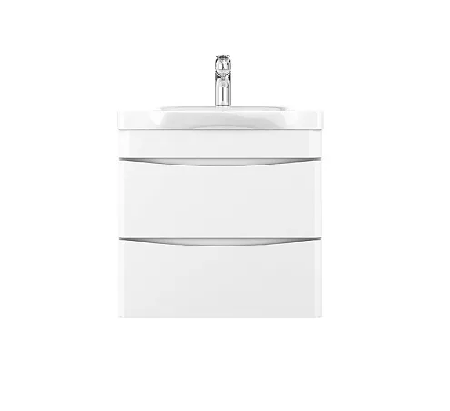 Тумба под раковину 65 AM.PM Like M80FHX0652WG подвесная белый глянец: фотография 1