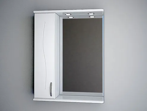 Зеркало Бостон 60 арт.04 электрика, левое Пленка: фотография 1