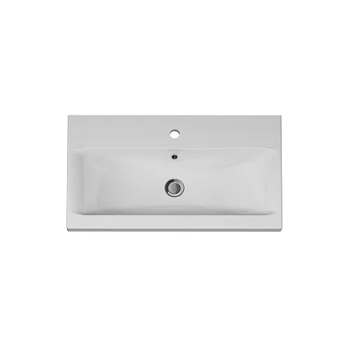 Раковина мебельная 75 AM.PM Gem M90WCC0752WG белая встраиваемая: фотография 1