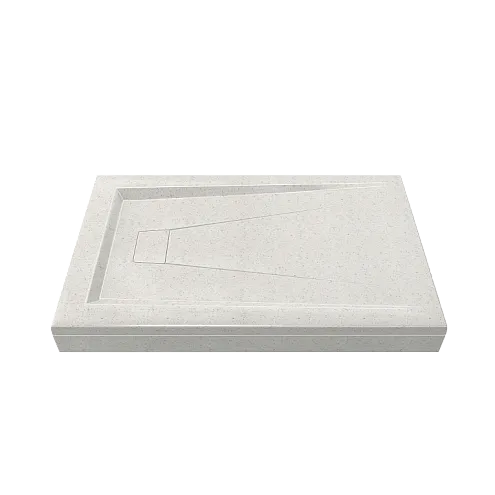 АТРИУМ 1200х800-поддон из литьевого мрамора Лэйси: фотография 1