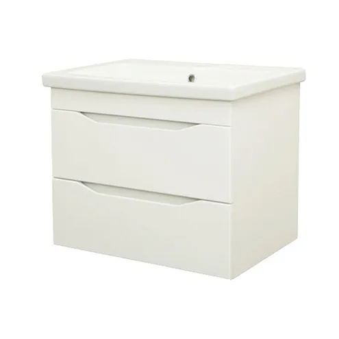 Тумба Комо 60 подвесная 2 ящика под умывальник Комо 60: фотография 1