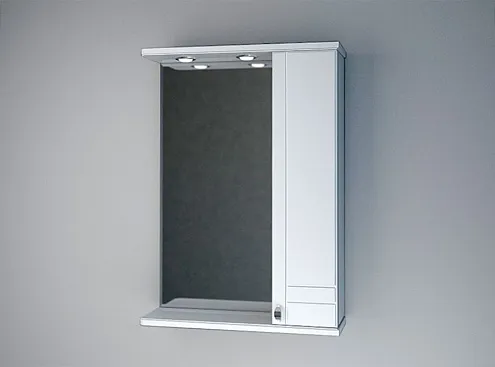 Зеркало Рига 55 арт.04 электрика, правое : фотография 1